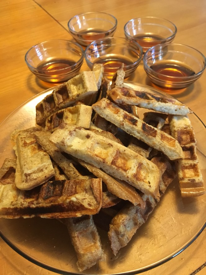 French toast waffle sticks